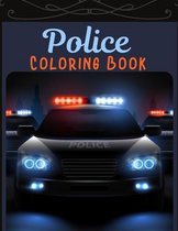 Police Coloring Book: Policeman Colouring Pages For Kids And Toddlers