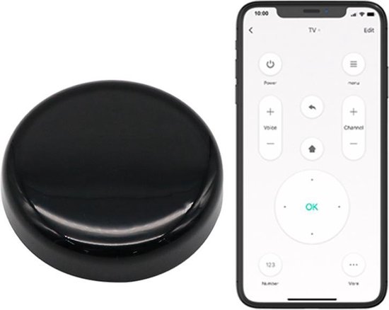 FEDEC Slimme afstandsbediening - Smart Home - Alle afstandsbedieningen in  één app - Zwart | bol.com