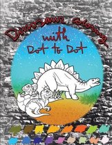 Dinosaur Coloring with Dot to dot