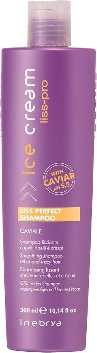 Inebrya - Ice Cream Liss Perfect Shampoo Hair Smoothing Shampoo 300Ml