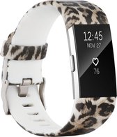 Charge 2 print sport band - leopard - Geschikt voor Fitbit