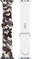 Print sport band - camouflage - Geschikt voor Apple Watch