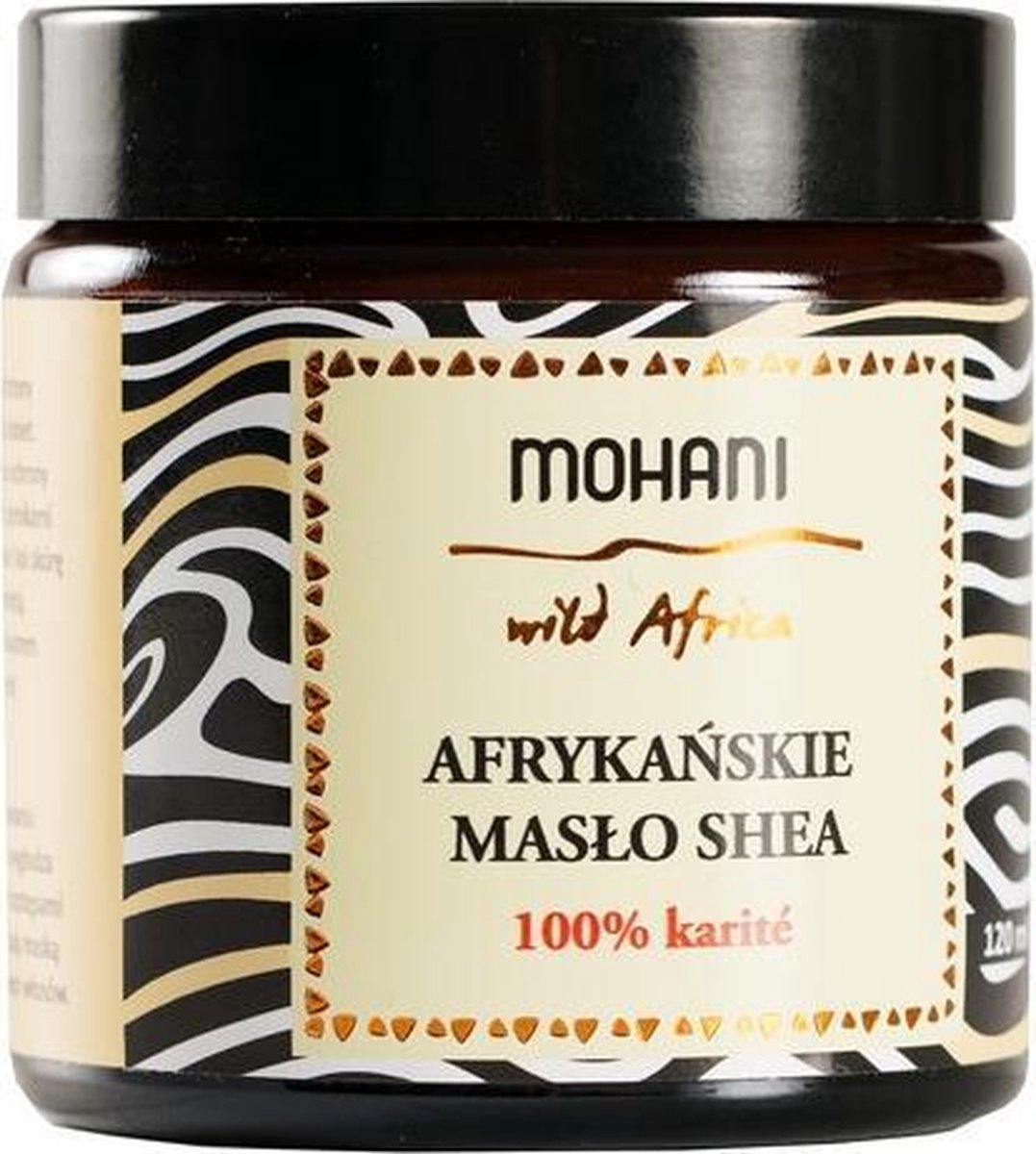 Mohani - Wild Africa afrykańskie masło shea do ciała 100g