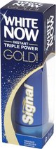 Signal - White Now Gold (Instant Triple Power) whitening toothpaste 50 ml - 50ml