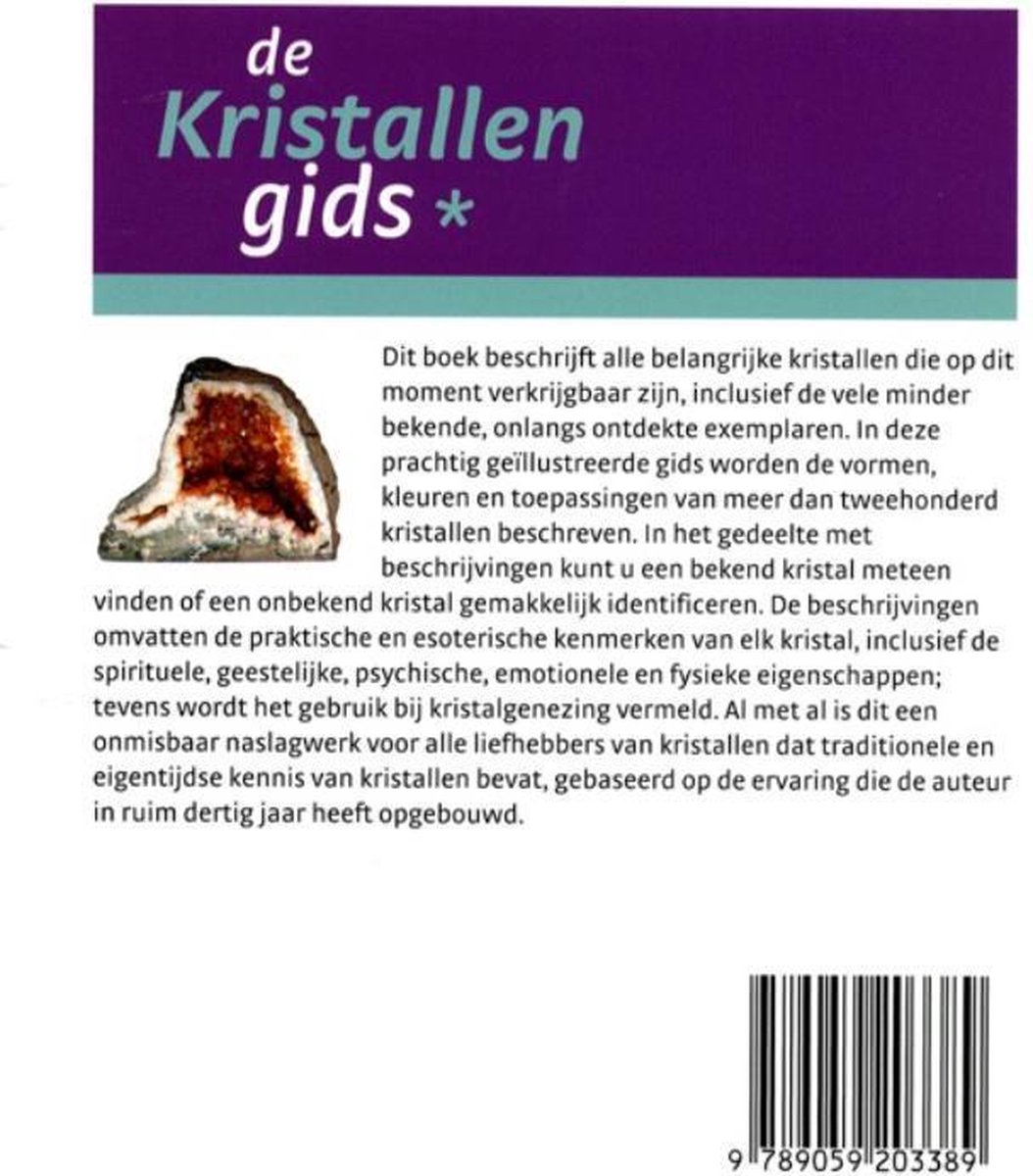 De kristallengids - back cover