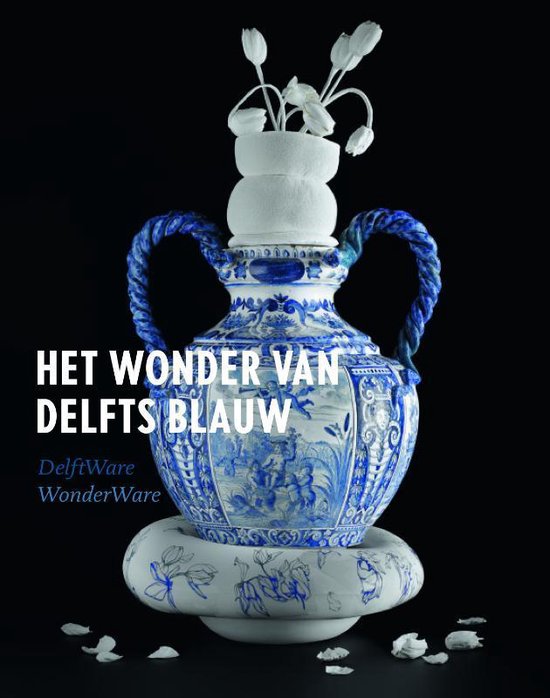 Cover van het boek 'Het wonder van Delfts blauw'