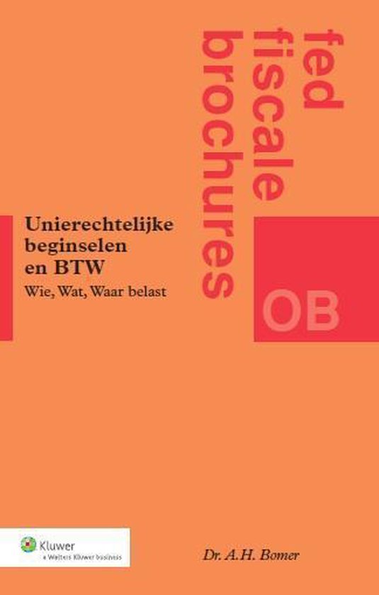 Algemene rechtsbeginselen en BTW - cover