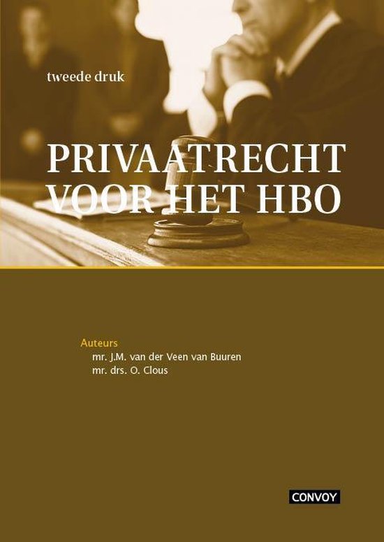 Privaatrecht voor het hbo - cover