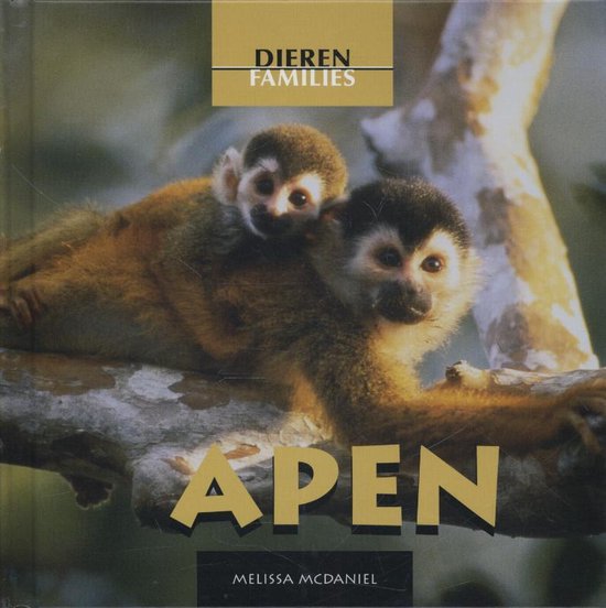 9789054958307 - Dierenfamilies  -   Apen
