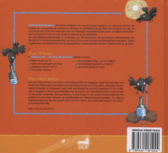 Rekenprentenboeken - Rekenen met De kraai die dorst had groep 1-2