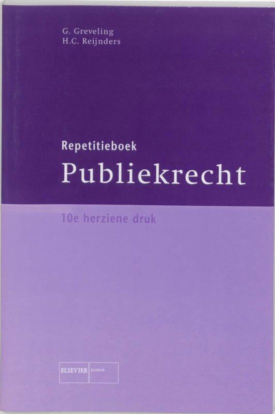 Repetitieboek publiekrecht