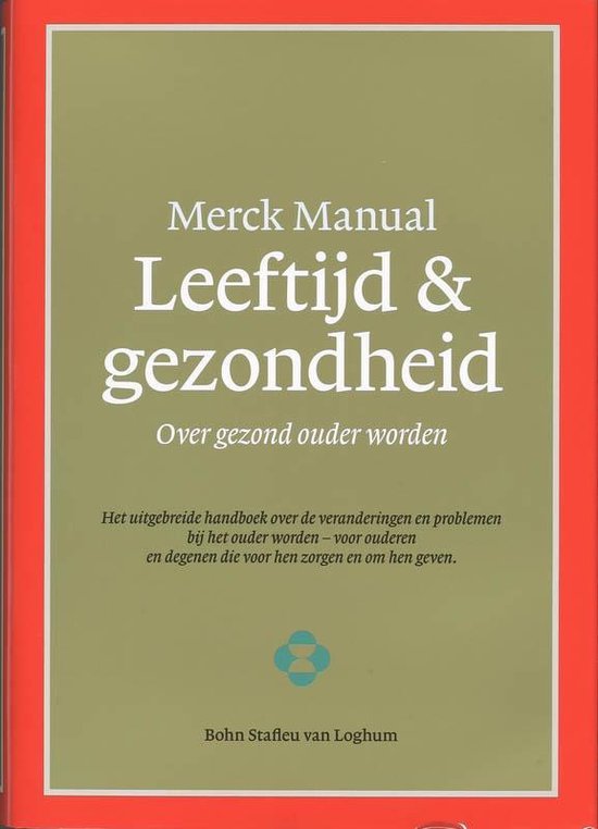 Cover van het boek 'Merck manual leeftijd en gezondheid' van T.J. Jones en Mark H. Beers