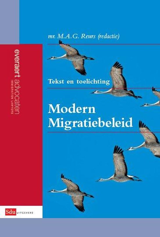 Teksten en toelichting  -   Modern migratierecht - cover