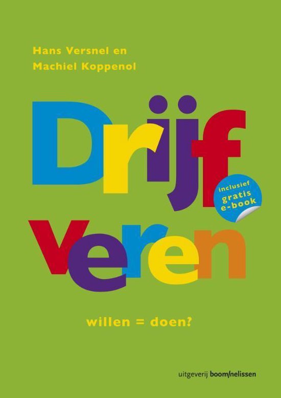 Drijfveren - cover