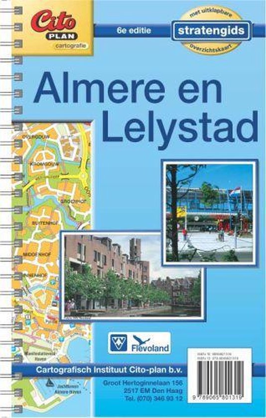 Cover van het boek 'Citoplan stratengids Almere Lelystad' van  Onbekend