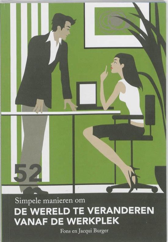 Cover van het boek '52 simpele manieren terwijl je werkt' van A.M. Burger en J.M. Burger