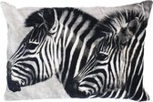 Sierkussen - Zebra Mars & More - Multicolor - 60 Cm X 40 Cm