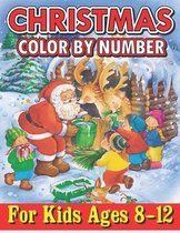Christmas Color By Number For Kids Ages 8-12