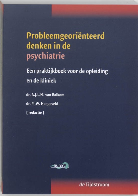 Cover van het boek 'Probleemgeoriënteerd denken in de psychiatrie / druk 1'