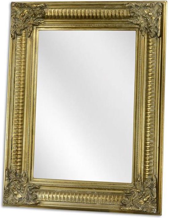 Spiegel klassiek - Wandspiegel Goud kleur - 127 cm hoog | bol.com