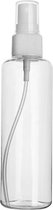 Spray flesje leeg met verstuiver 100ml - verstuiver flesjes leeg - spray bottle - reisflesjes - Aroma diffuser - Hervulbaar