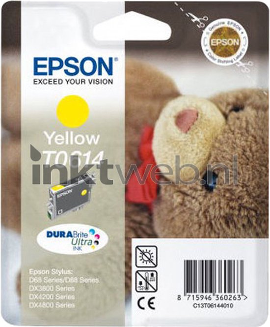 Epson T0614 - Inktcartridges / Geel