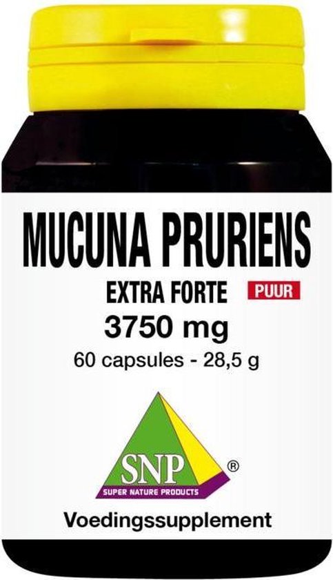 Capsules Mucuna Pruriens Bio 1500 Mg - 120 Gélules - Complément énergie Et Endurance