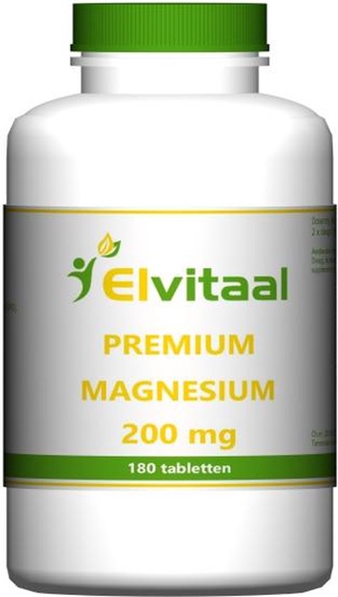 Elvitaal/Elvitum Magnesium 200mg premium (180tb)