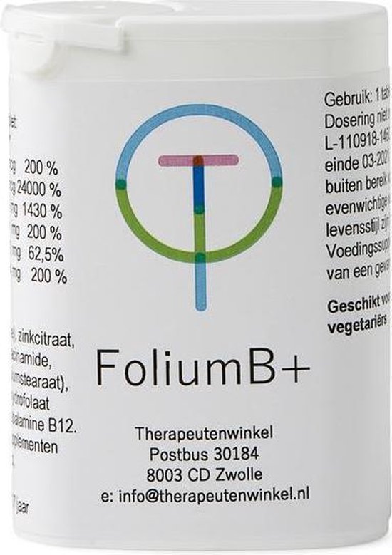 Therapeutenwinkel - FoliumB+ - 70 tabletten