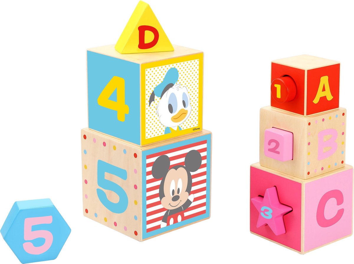 Disney Mickey Houten Stapeltoren TY839