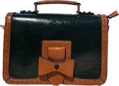 Bow Retro Handbag Green in Swing Vintage Jaren 50 Stijl