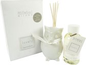 Millefiori Milano Lovely Lime navulling Room Scent Cowl Diffuser Set 150ml