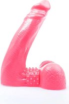 BubbleToys - Dungeon - BubbleGum -  Large - dildo anaal Lengte: 24 cm diam. Top: 4,5 cm Med: 4,9 cm Base: 5,6 cm