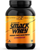 Bol.com Smack Nutrition - Smack Whey / Eiwitpoeder / Eiwitshake / Whey Protein / Proteine Shake - Fresh Strawberry aanbieding
