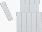 Lege buisjes 5 ml - met schroefdop (10 stuks)