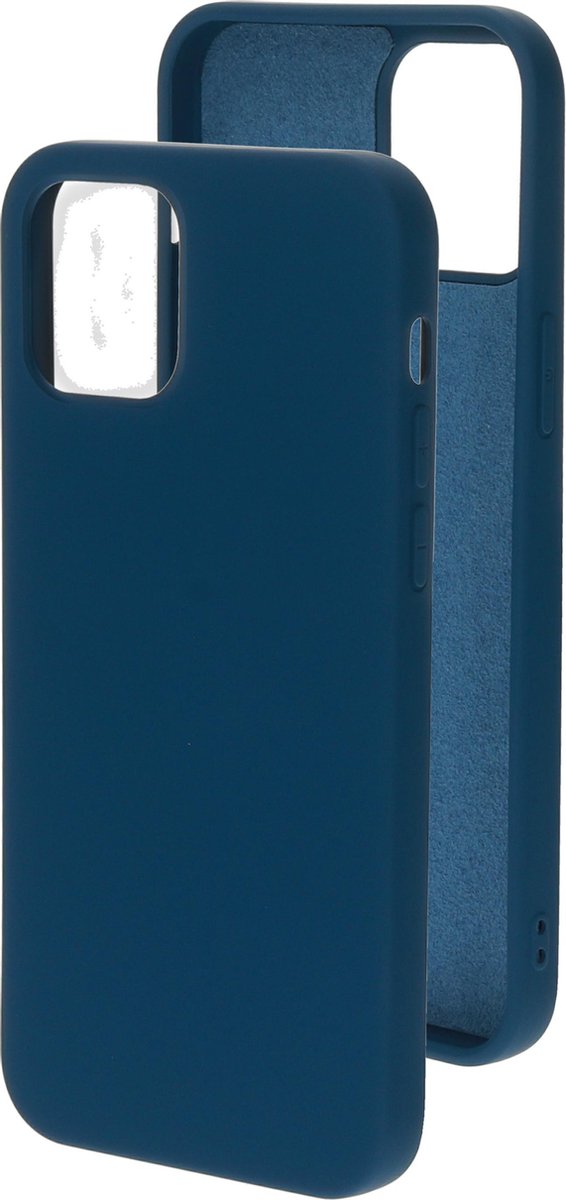 Mobiparts hoesje geschikt voor de Apple iPhone 12 Pro Max - Siliconen - Blauw