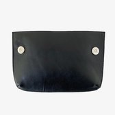 Josi Louis Puck - Crossbodytas Basis - zelf samenstellen - Zwart leder