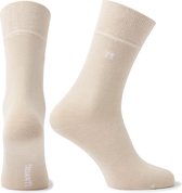 Sokken bamboe beige