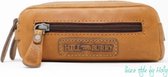 Hill Burry- Hillburry -3293 -Toilettas-Etui- Leer-Bruin