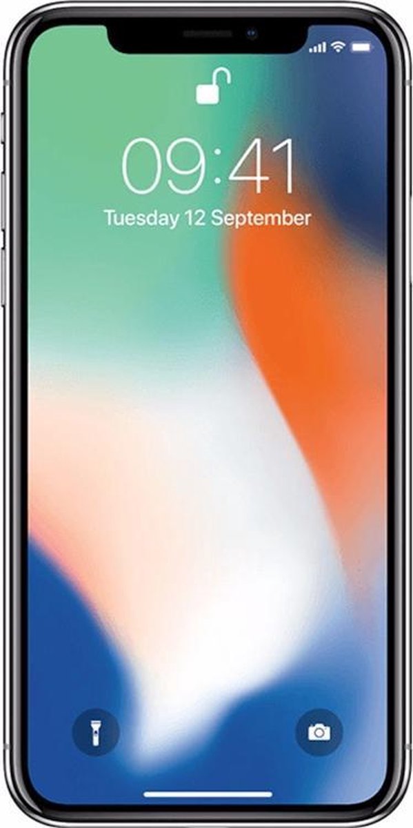 Apple iPhone X - 64GB - Zilver - Dubbele camera - Face ID | bol
