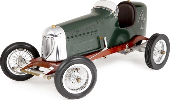 Authentic Models - Bantam Midget - Model Auto - miniatuur auto - Race Auto - Handgemaakt - Groen
