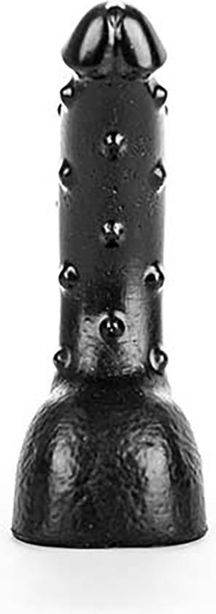 Goedkoopste Bubble Toys - Pimpy - Anaal Dildo - Zwart - 3 maten Small