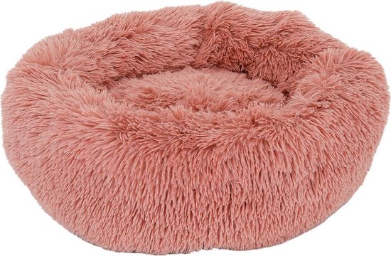 Nietje Lijkenhuis gevechten Fluffy hondenmand - Mand - Hond - Fluffy - Donut mand - Roze - 50 CM |  bol.com