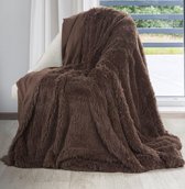 Luxe bed_deken_Brulo_Polyester_sprei_150x200 cm_Gewicht-280 GSM__bruin