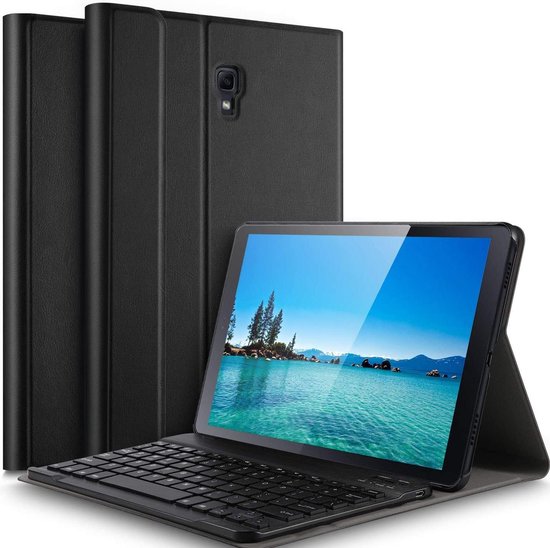 Samsung Galaxy Tab A 9.7 Inch SM-T550/SM-T555 Hoesje Bluetooth Toetsenbord  Hoes Zwart | bol.com