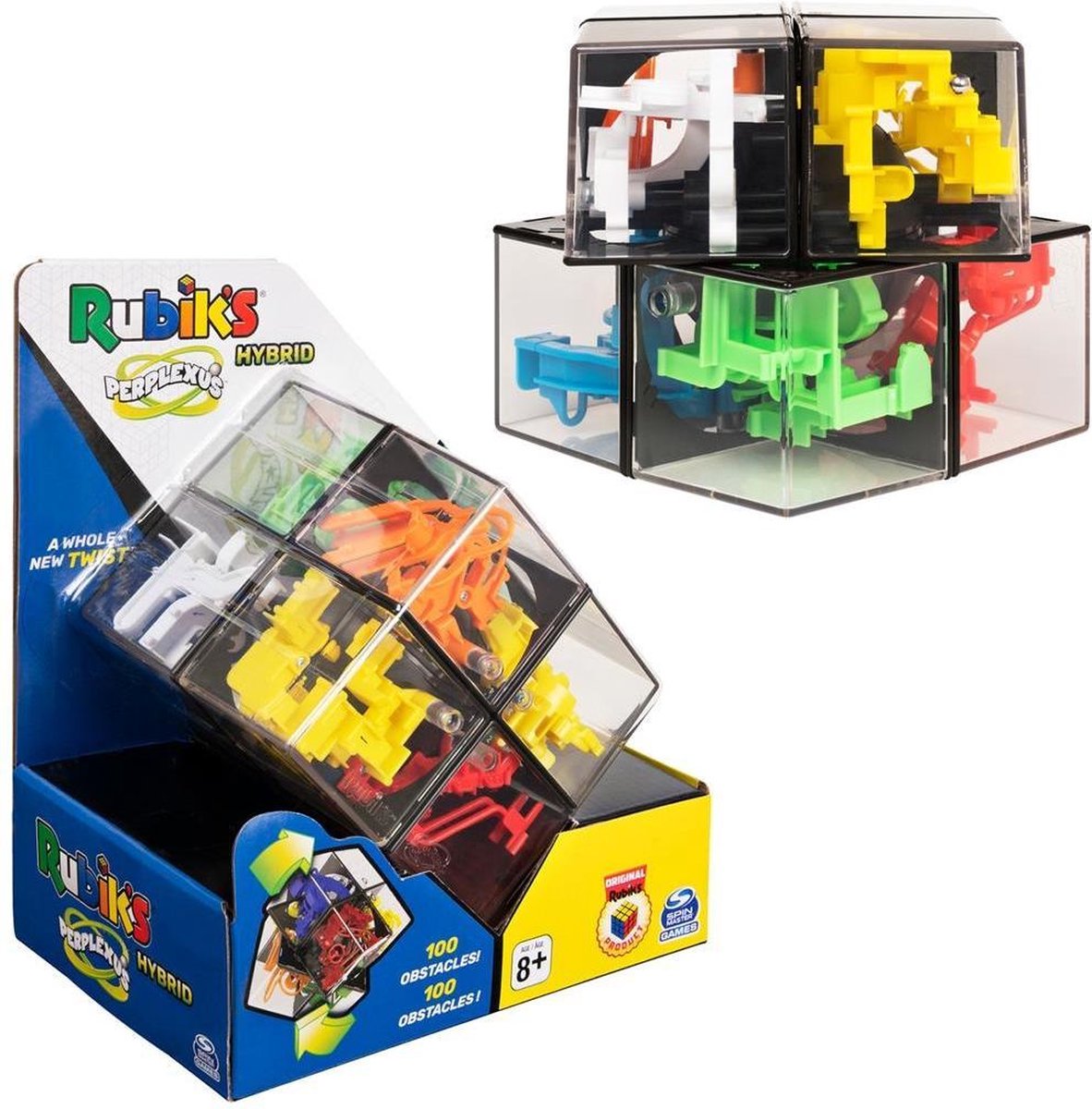 Perplexus - Rubik's Hybrid (2x2) - Breinbreker - 3D-doolhofspel - Perplexus