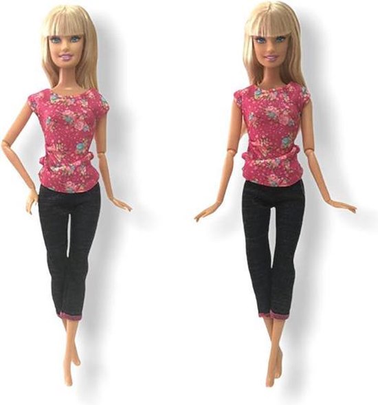 Vêtements Barbie - 5 tenues pour poupées - Vêtements de poupée - Convient  pour ao... | bol.com