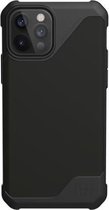 UAG Metropolis LT Apple iPhone 12 / 12 Pro Hoesje PU  - Zwart