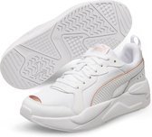 PUMA X-Ray Metallic Dames Sneakers - White/Rose Gold - Maat 37
