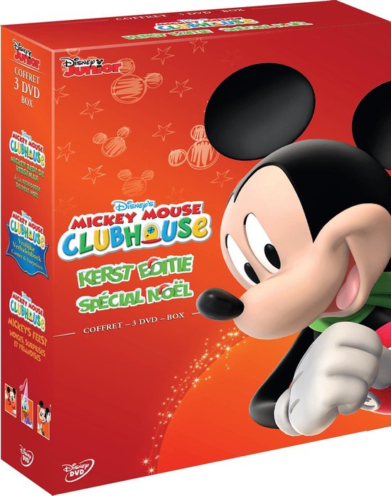 Mickey Mouse clubhouse kerst editie dvd box
